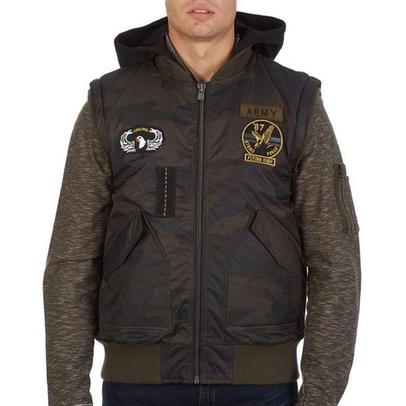 101ST Airborne Hooded Jacket Medium NWT - Picture 1 of 3